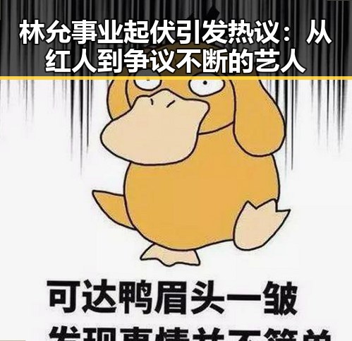 林允事业起伏引发热议：从红人到争议不断的艺人
